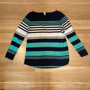 J. Crew striped t-shirt, size small, excellent condition